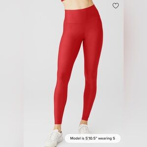Alo High-Waist Airlift Legging - Classic Red